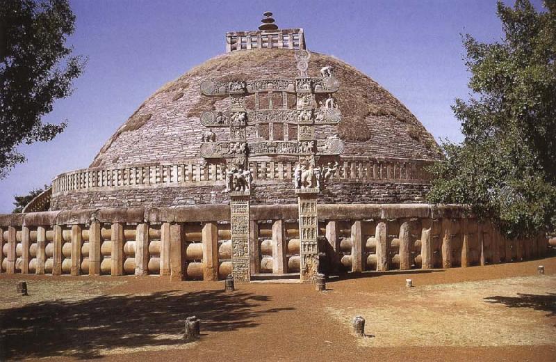 unknow artist Large stupa